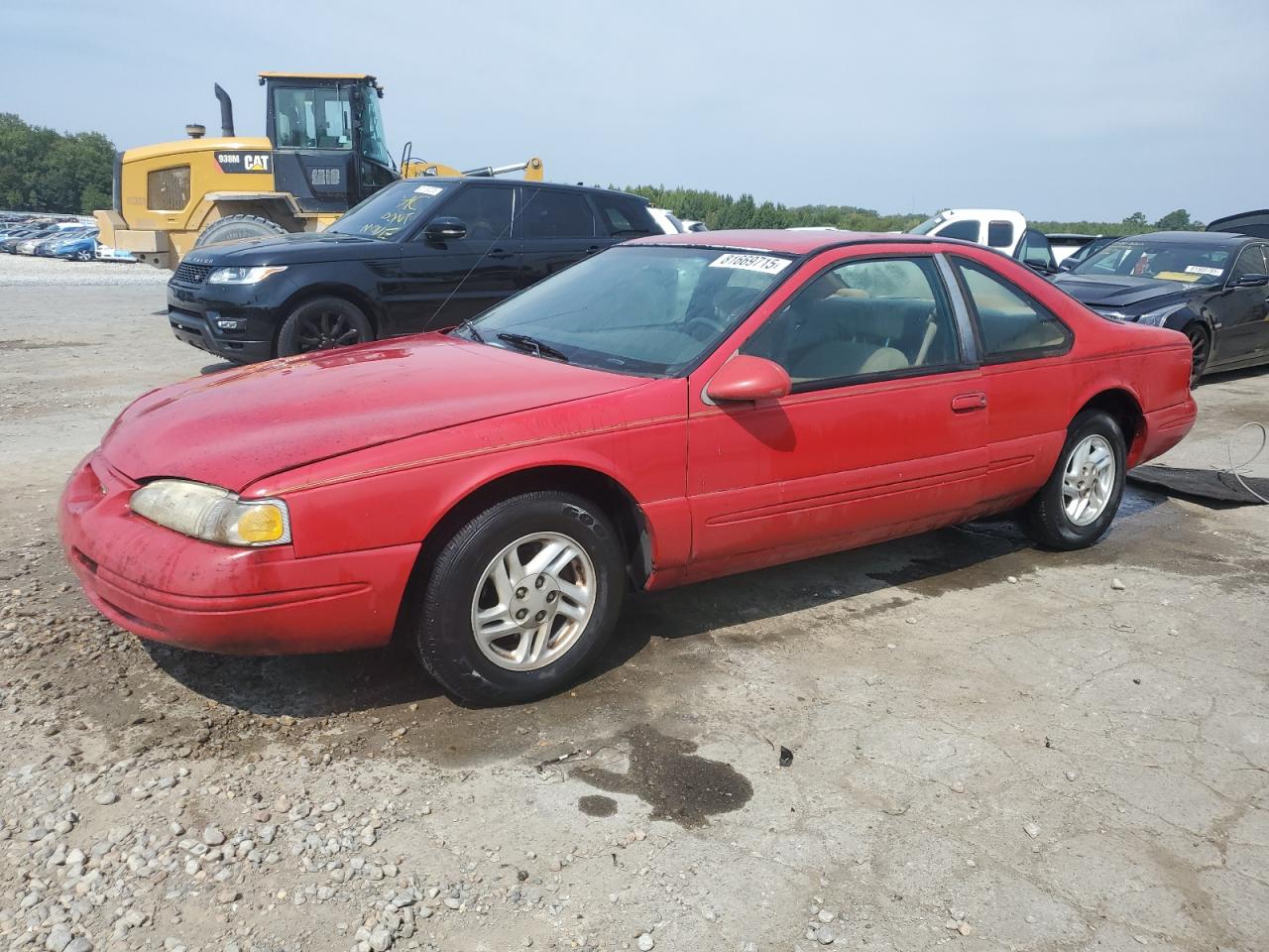 1996 Ford Thunderbird LX, VIN 1FALP6240TH119593 — Roof