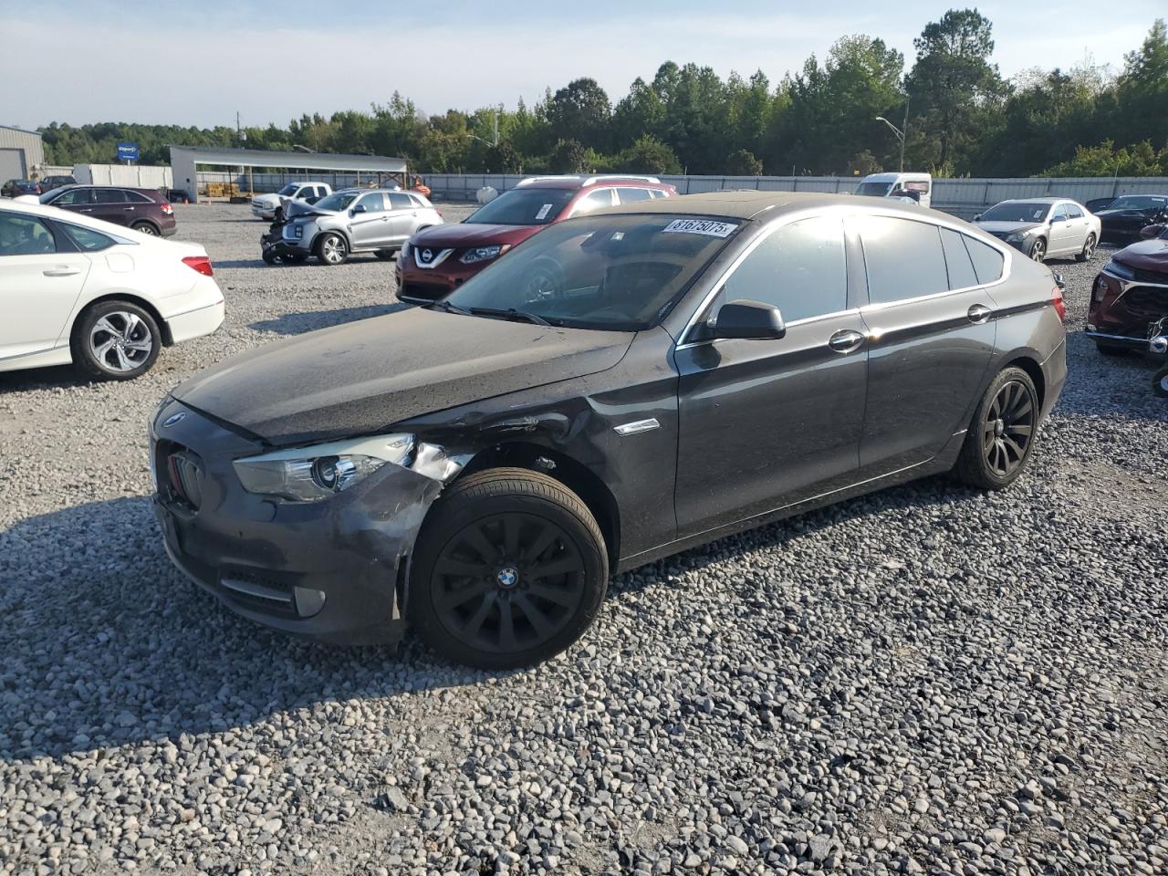 2011 BMW 5 Series 550i Gran Turismo xDrive, VIN WBASP4C52BC341661 — Front end