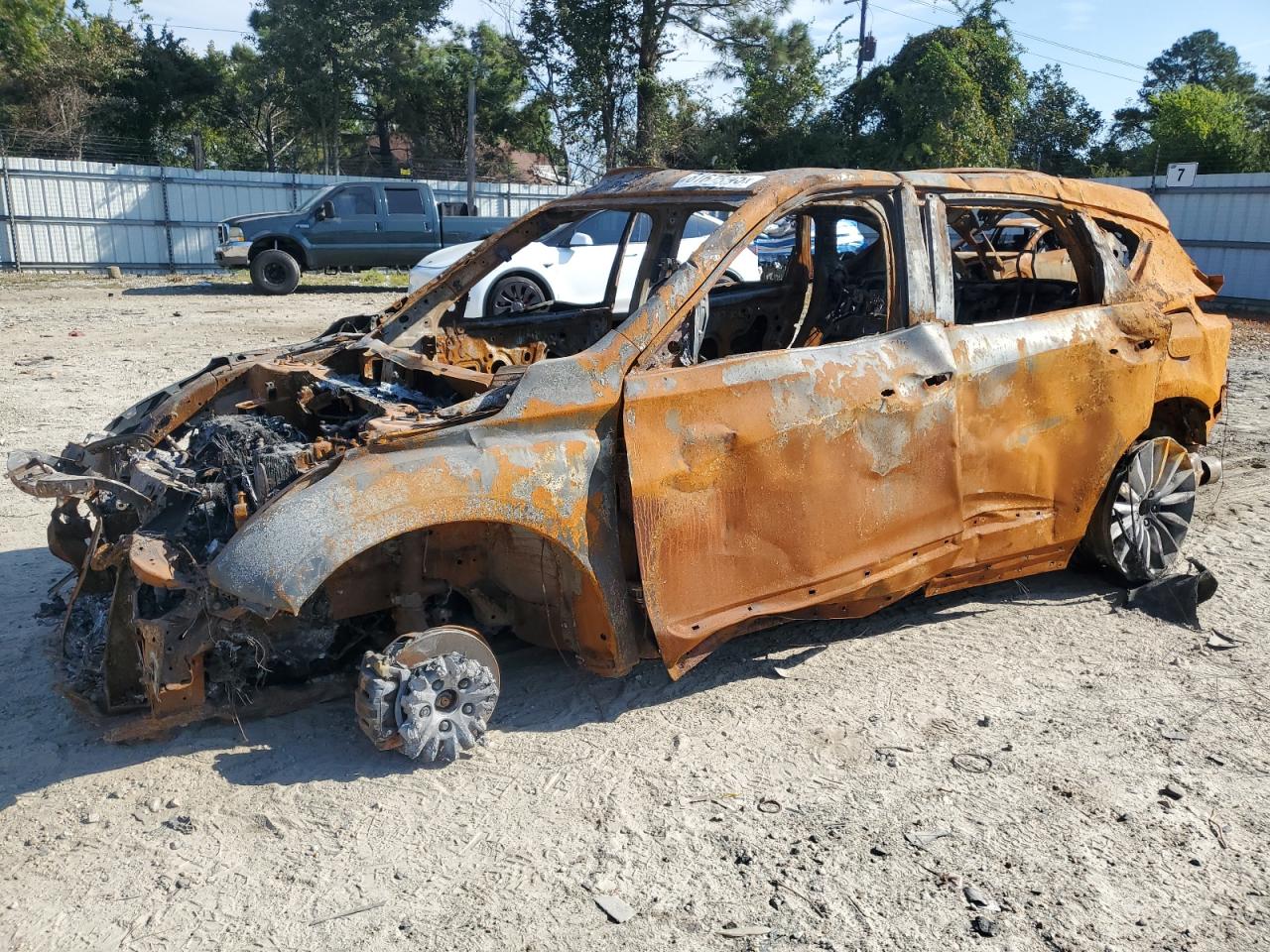 2023 Acura RDX Advance, VIN 5J8TC2H86PL005496 — Пожар в салоне