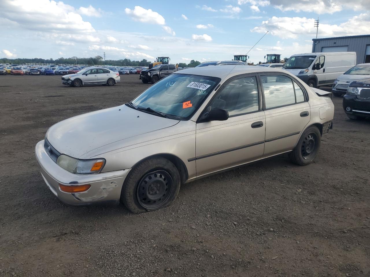 1995 Toyota Corolla DX, VIN 2T1AE09B8SC110720 — Rear end
