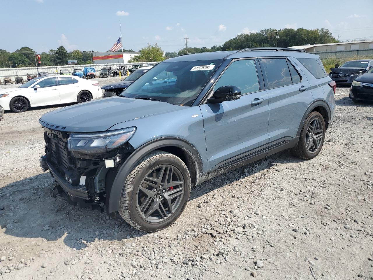 2025 Ford Explorer ST-Line, VIN 1FMUK7KH7SGC19700 — Front end