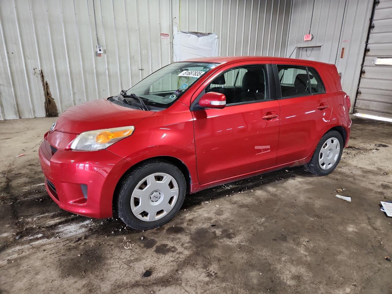 2010 Scion xD, VIN JTKKU4B44AJ054054 — Rear end
