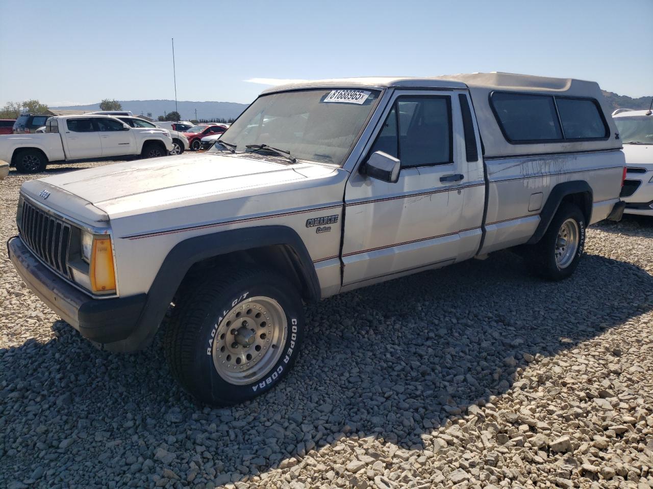 1986 Jeep Comanche CUSTOM, VIN 1JTHW6618GT043075 — Механическое