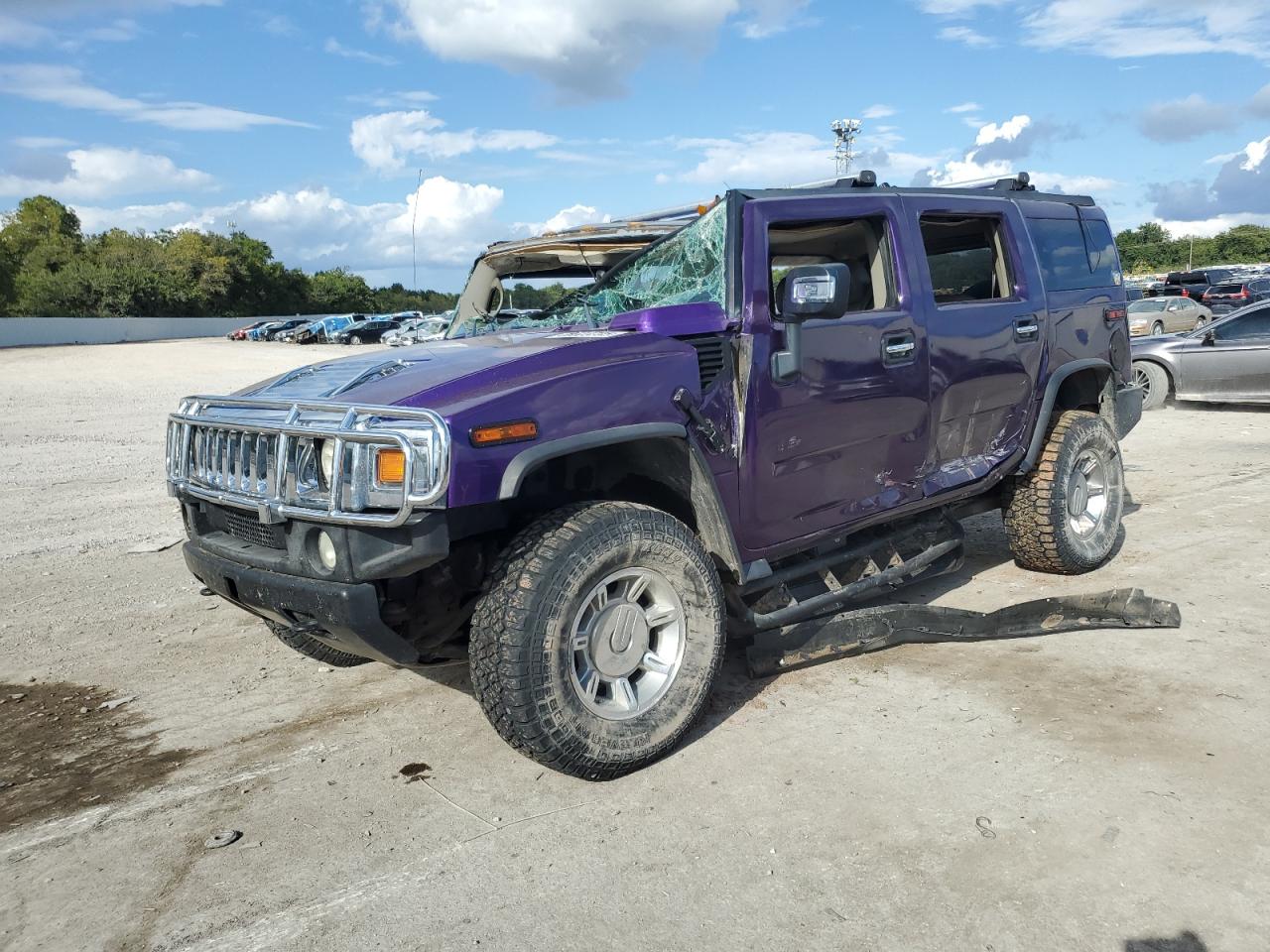 2004 Hummer H2, VIN 5GRGN23U44H108119 — Rollover