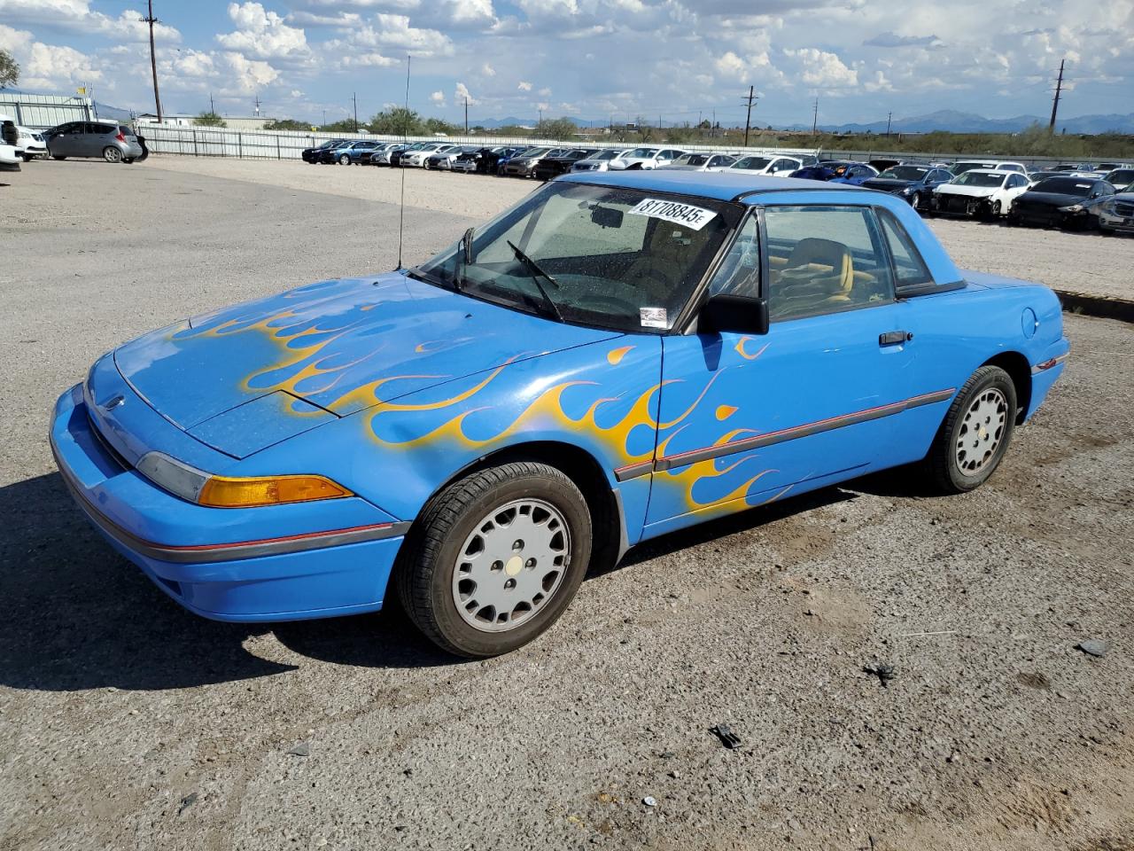 1992 Mercury Capri, VIN 6MPCT01Z8N8604303 — Normal wear
