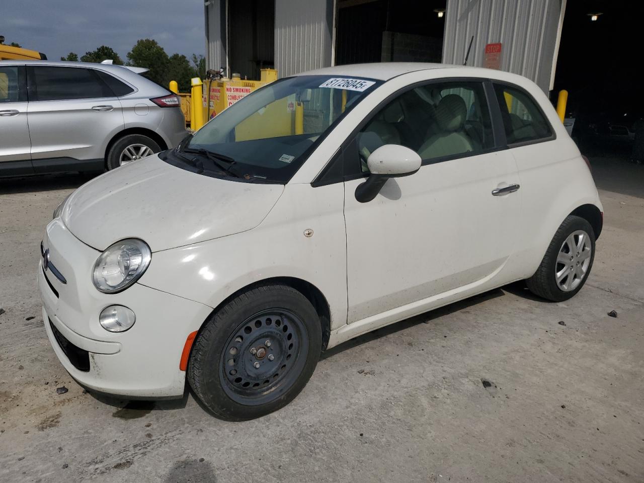 2012 FIAT 500 Pop, VIN 3C3CFFAR6CT254500 — Side