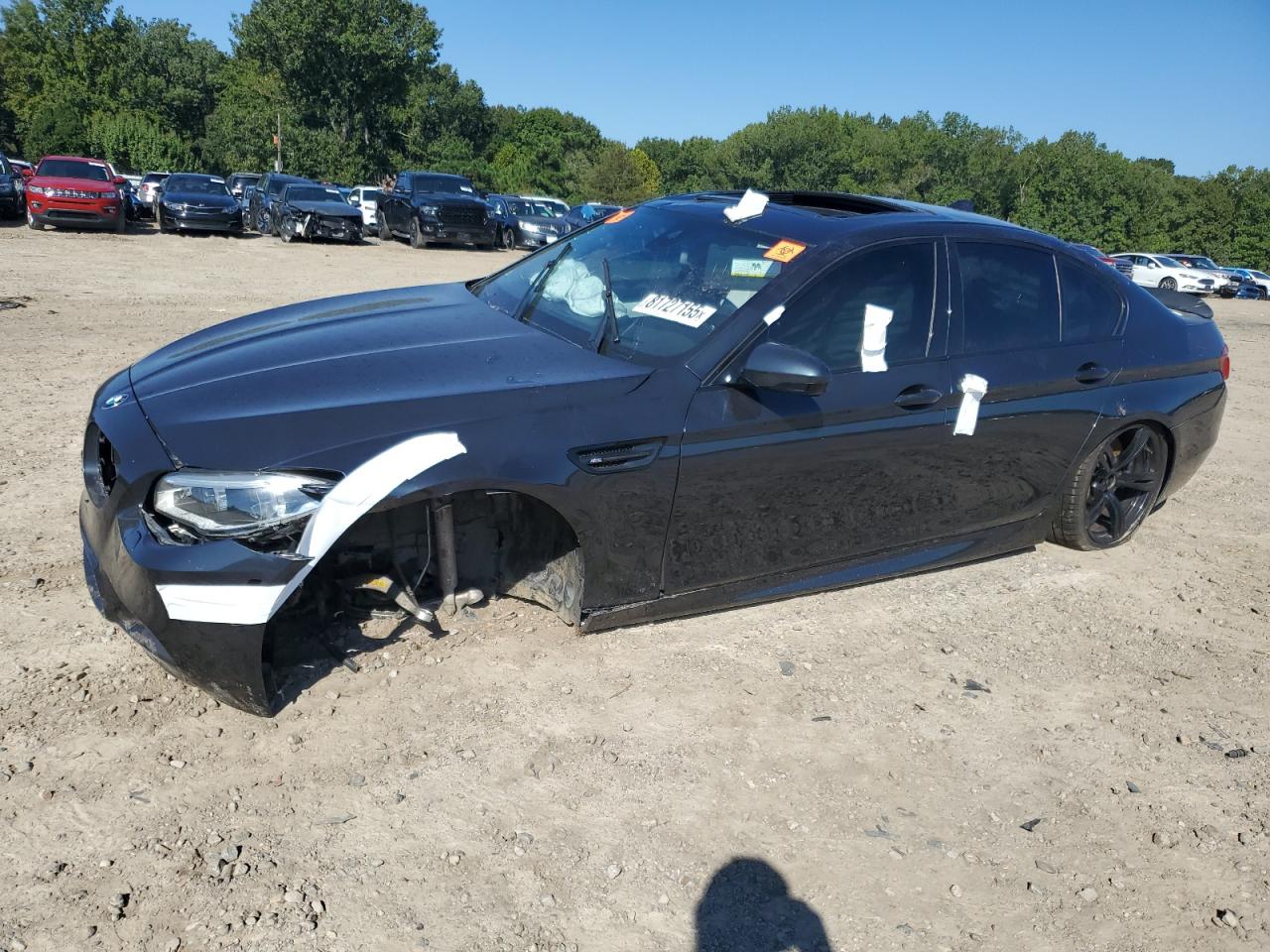 2015 BMW M5, VIN WBSFV9C54FD595341 — По всему кузову