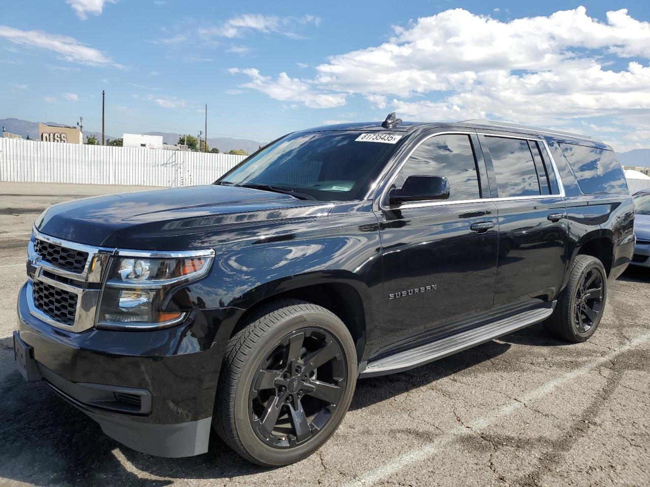 2018 Chevrolet Suburban LS, VIN 1GNSCGKC0JR392448 — Side