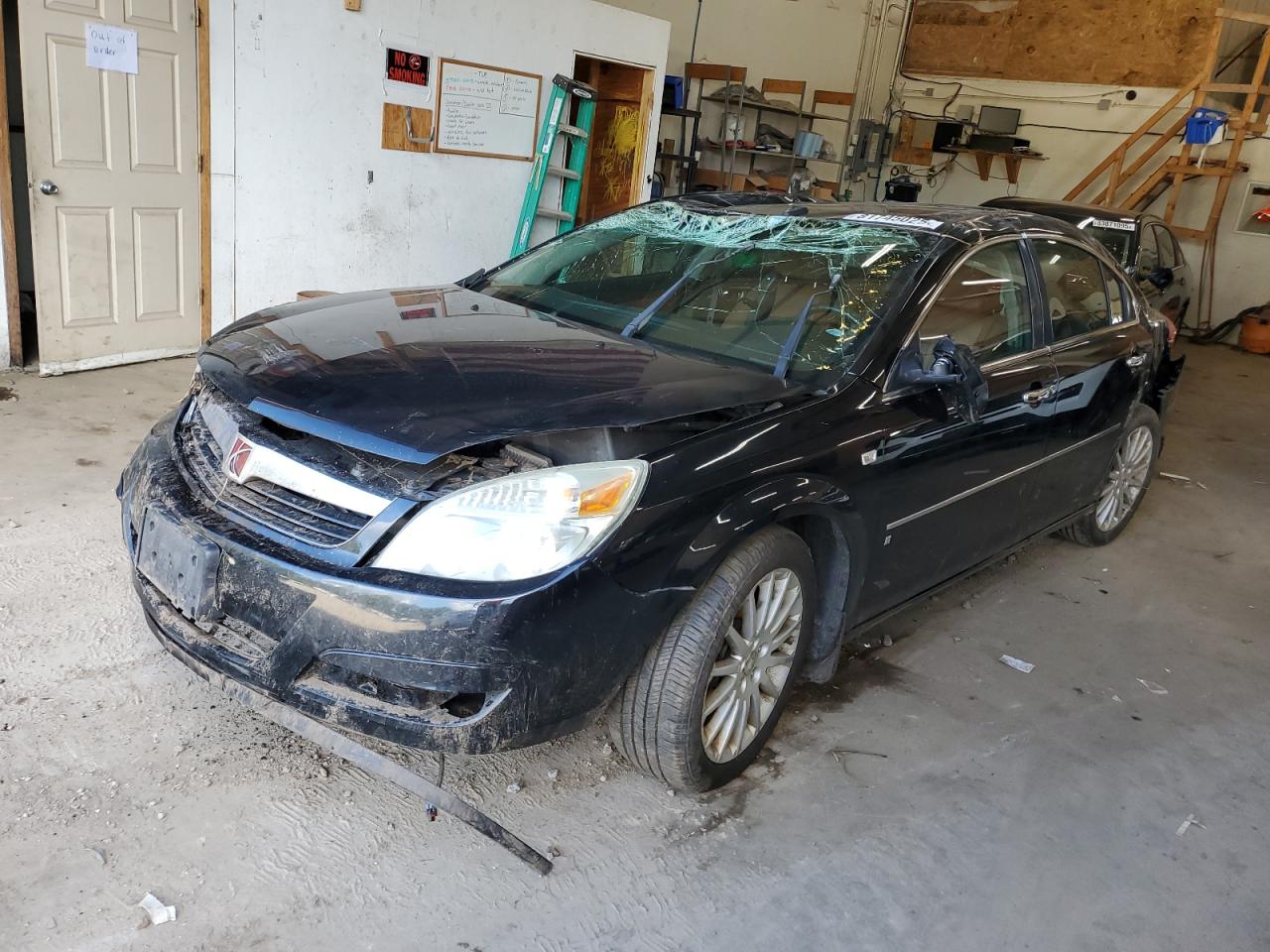 2007 Saturn Aura XR, VIN 1G8ZV57767F254306 — Опрокидывание