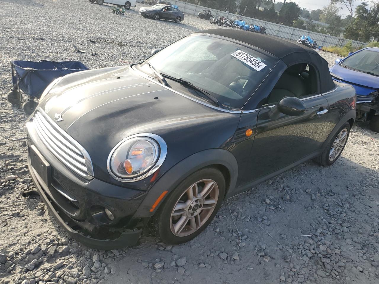 2012 MINI Roadster, VIN WMWSY1C51CT311516 — Front end