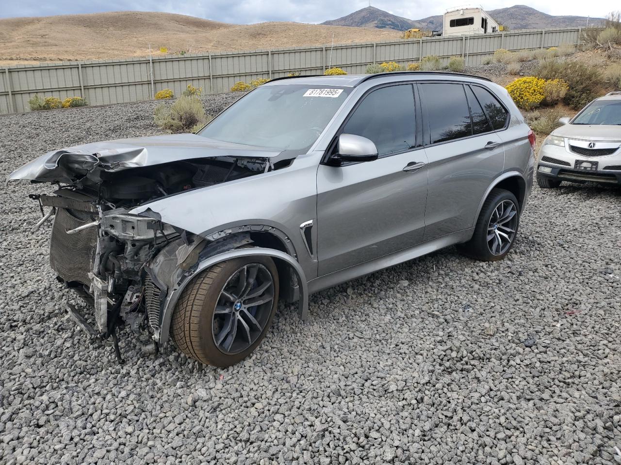 2015 BMW X5 M, VIN 5YMKT6C54F0C89252 — Front end