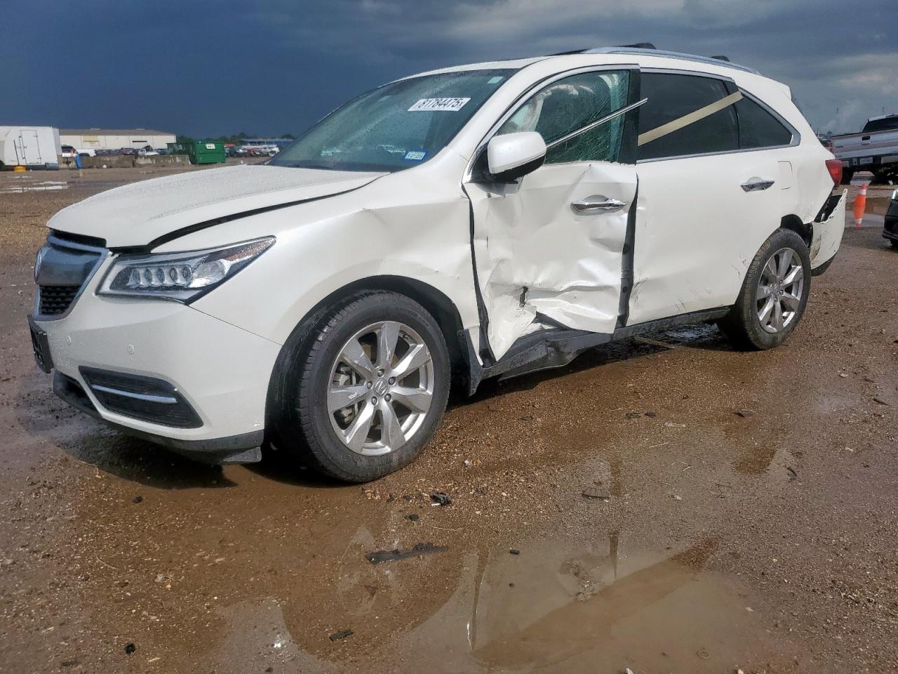 2016 Acura MDX Advance, VIN 5FRYD3H95GB013266 — Side