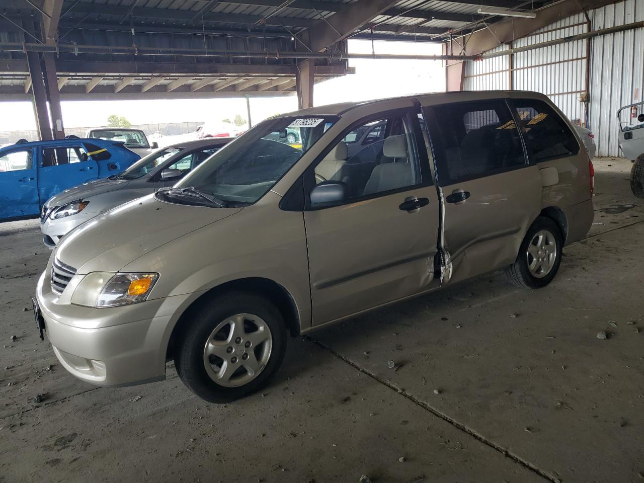 2001 Mazda MPV DX, VIN JM3LW28G510190007 — Side
