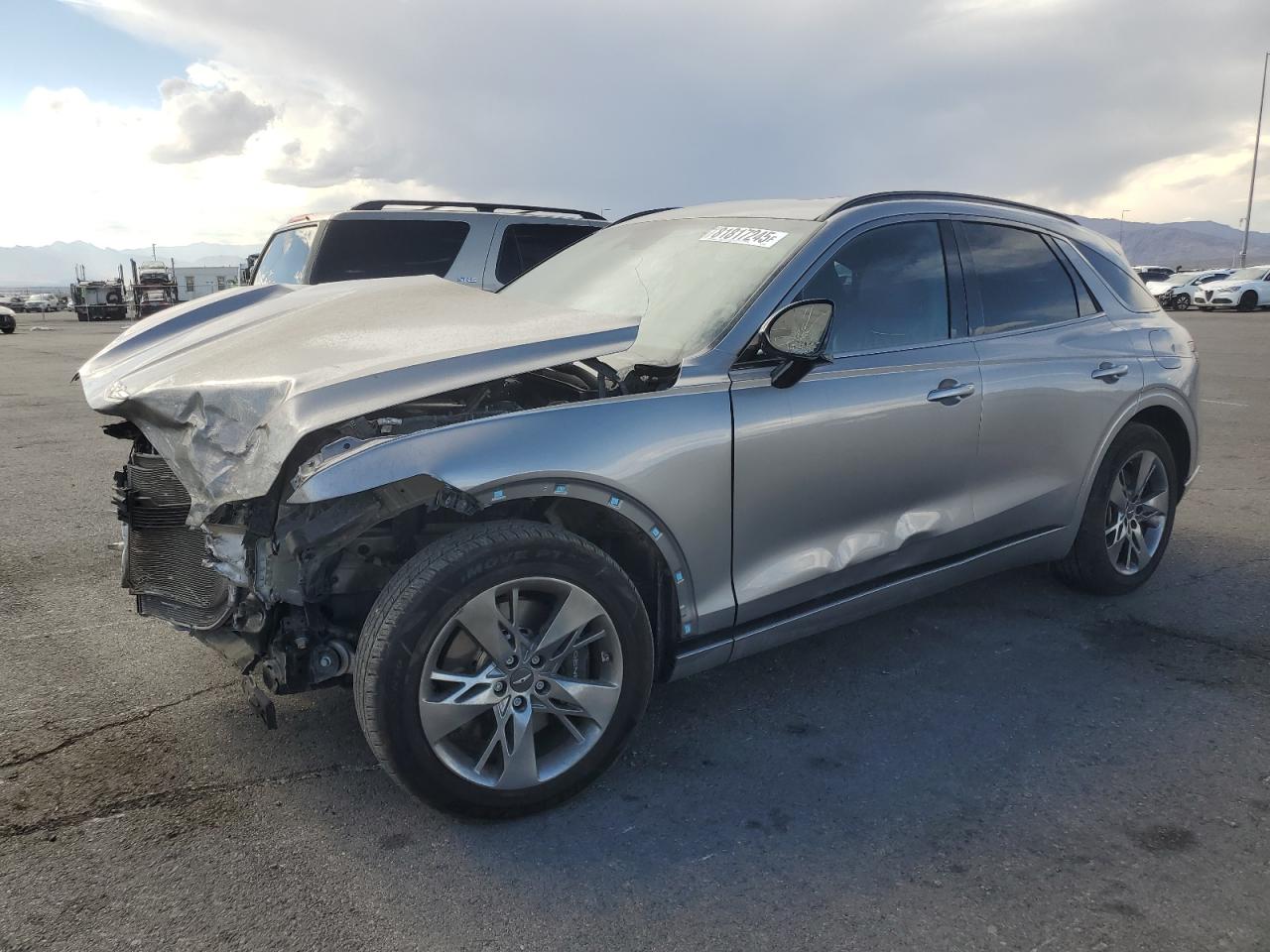 2022 Genesis GV70 Sport, VIN KMUMCDTC7NU012892 — Front end