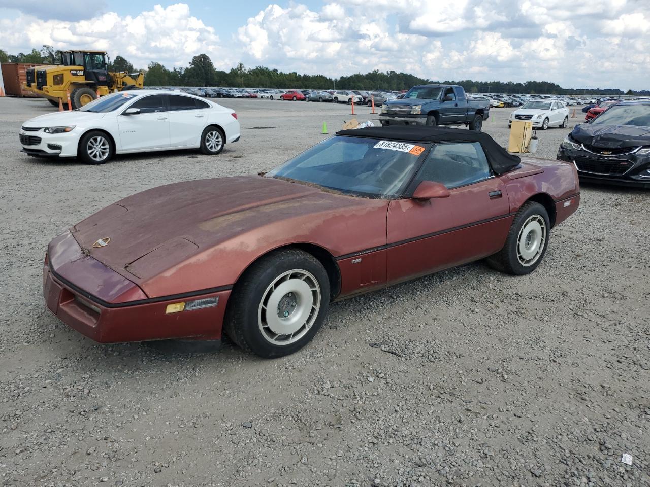 1987 Chevrolet Corvette, VIN 1G1YY3188H5104602 — Minor dents and scratches