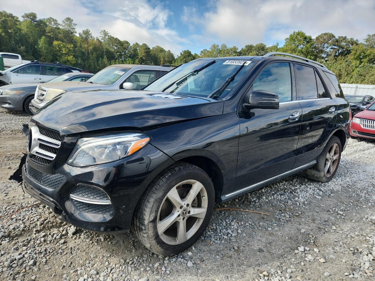 2018 Mercedes-Benz GLE 350, VIN 4JGDA5JB0JB102136 — Front end