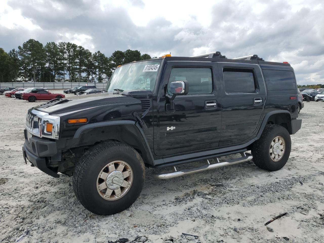 2003 Hummer H2, VIN 5GRGN23U33H132491 — Мелкие вмятины и царапины