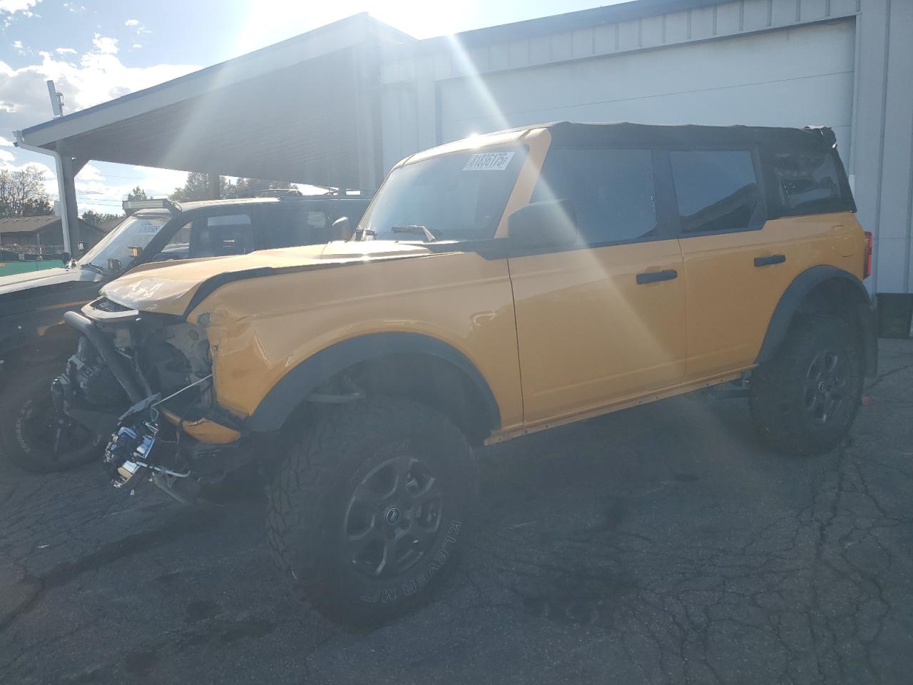 2022 Ford Bronco Big Bend, VIN 1FMDE5BH6NLA81946 — Front end