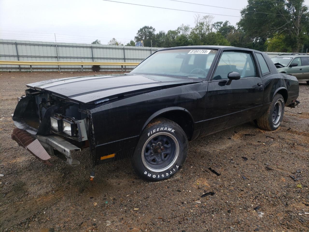 1984 Chevrolet Monte Carlo Sport SS, VIN 1G1AZ37G1ER161483 — Burn