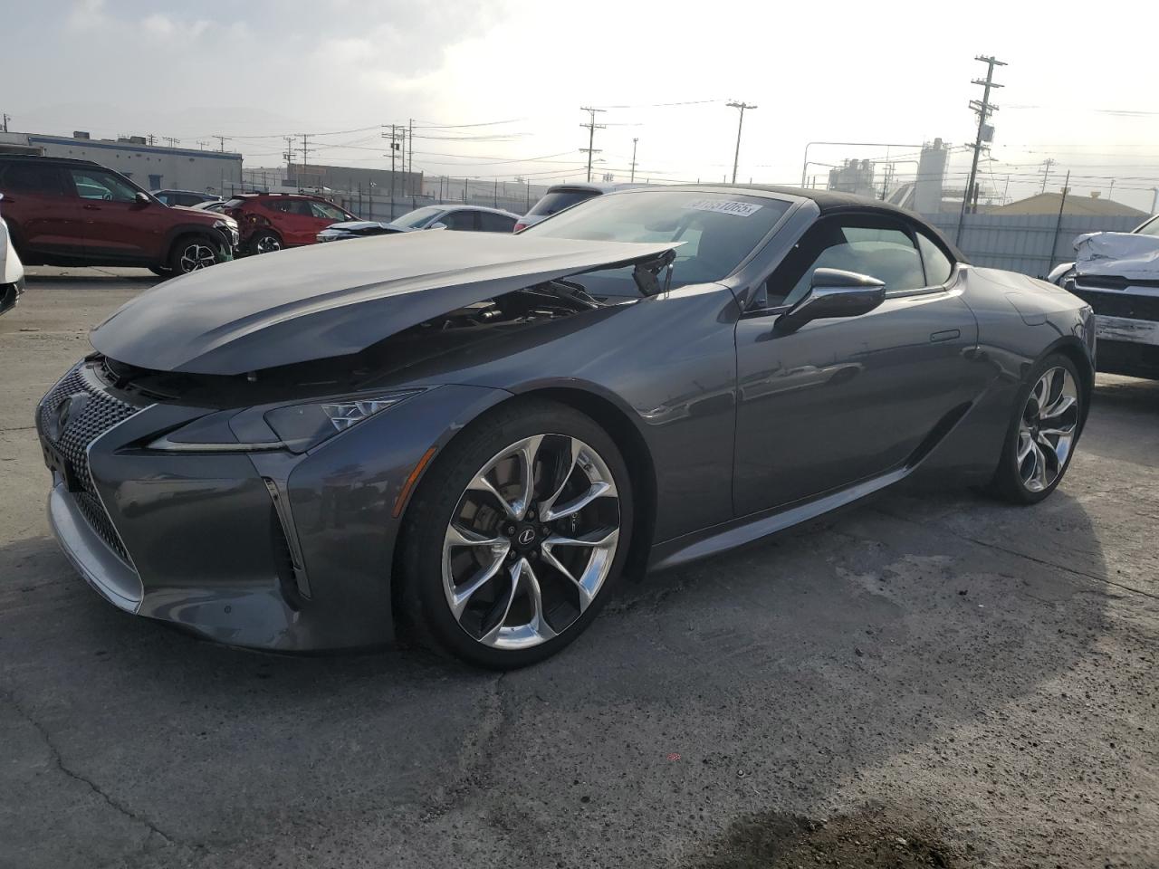 2023 Lexus LC 500h, VIN JTHMPAAY6PA106379 — Front end