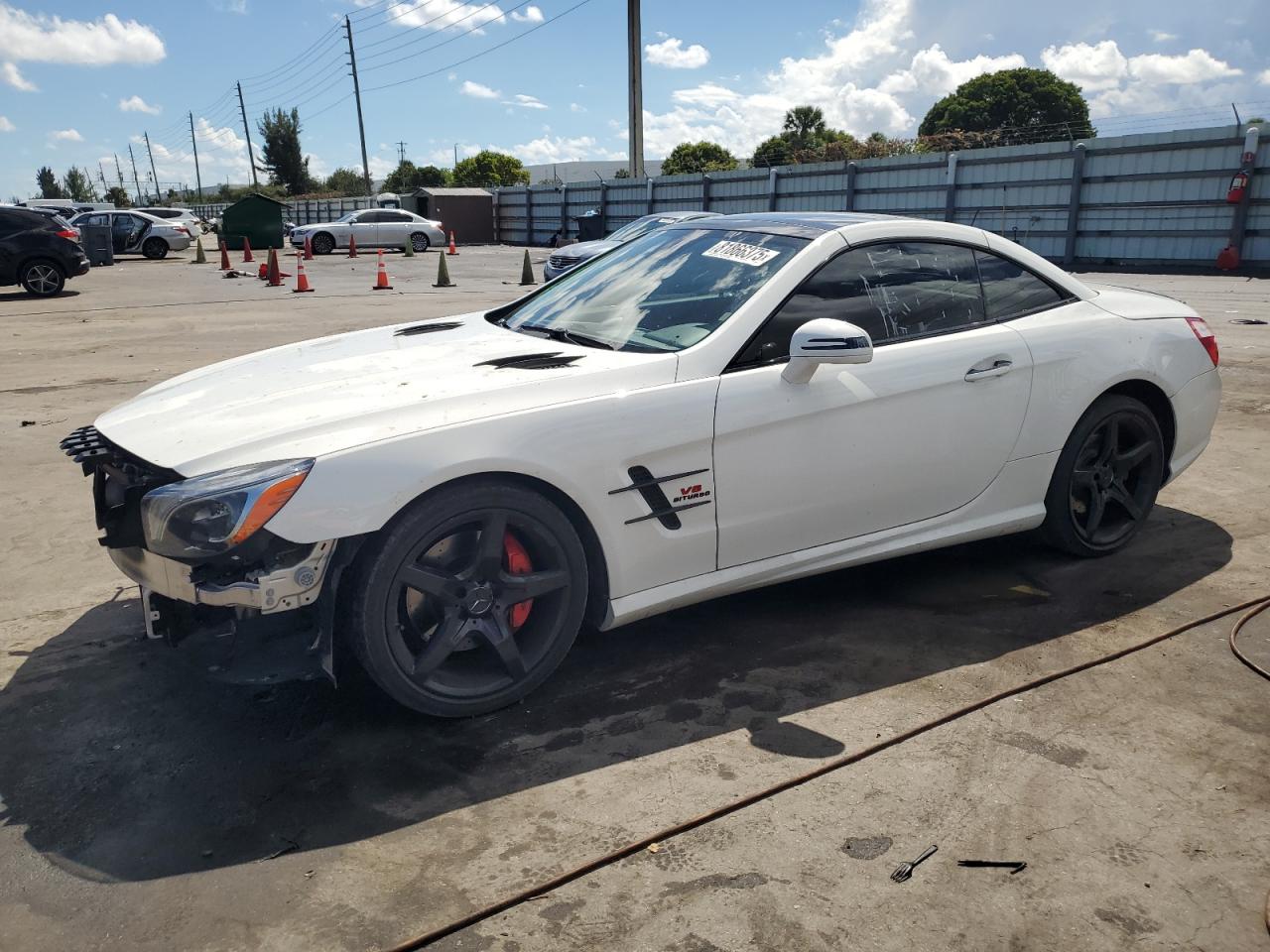 2016 Mercedes-Benz SL 400, VIN WDDJK6FAXGF037975 — Front end