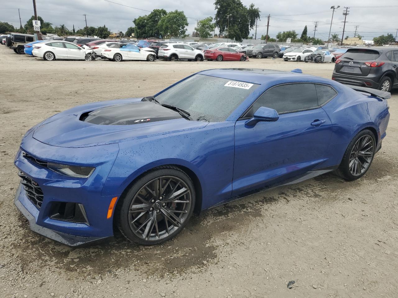 2023 Chevrolet Camaro ZL1, VIN 1G1FK1R62P0139566 — Replaced VIN