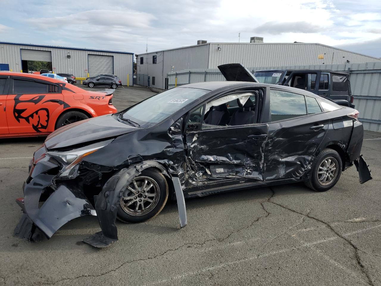 2017 Toyota Prius Two, VIN JTDKBRFU2H3551476 — All over