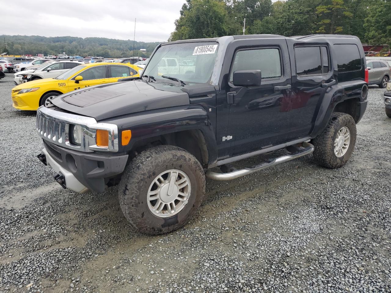 2008 Hummer H3 SUV, VIN 5GTEN13EX88195728 — Rollover