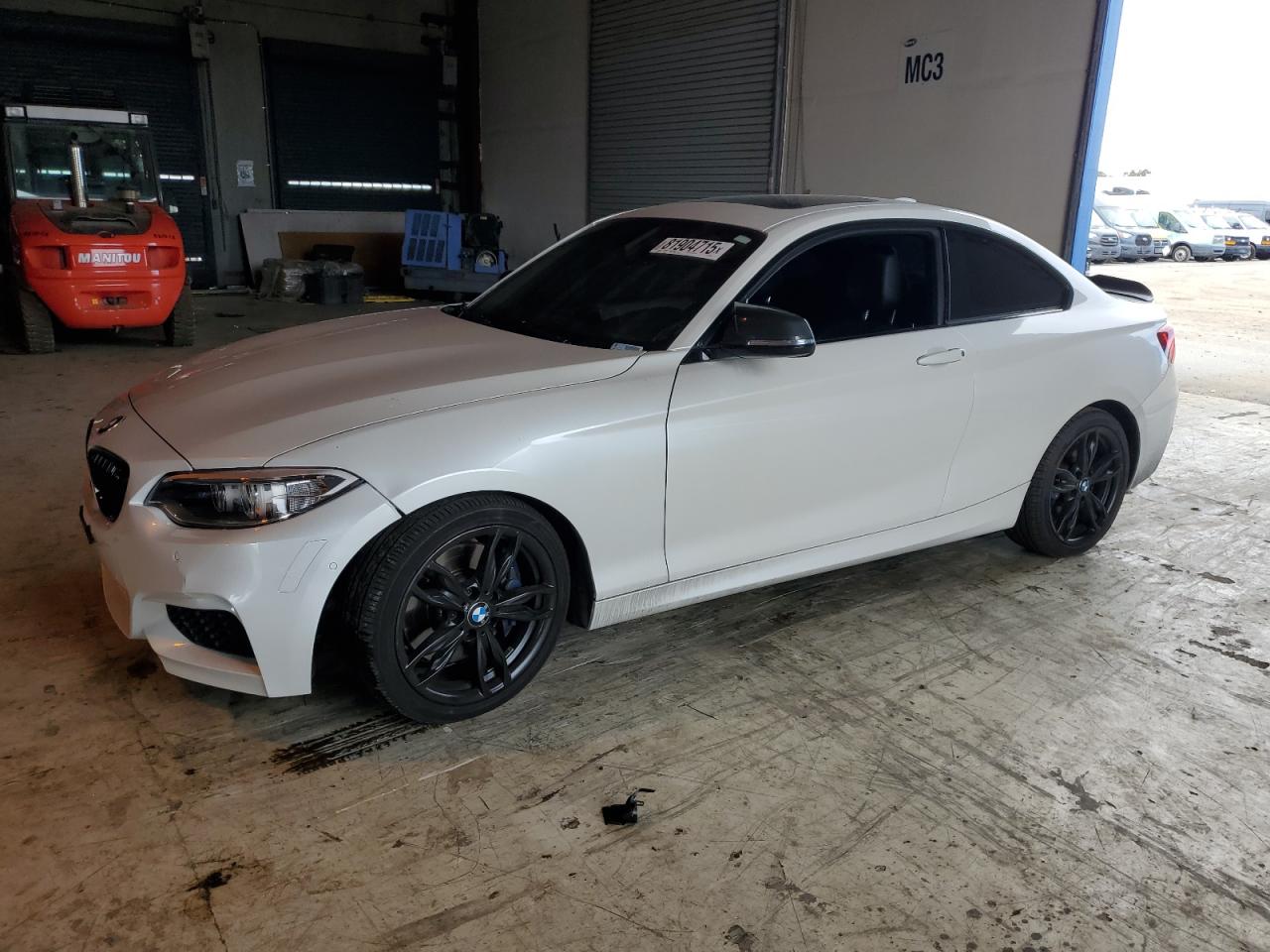 2015 BMW 2 Series M235i, VIN WBA1J7C59FV253747 — Rear end