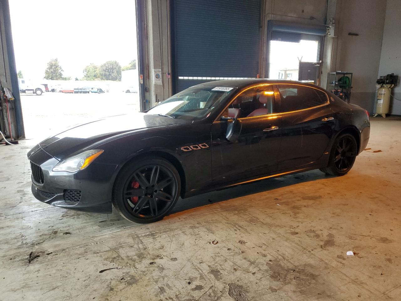 2014 Maserati Quattroporte S Q4, VIN ZAM56RRA6E1089719 — Vandalism