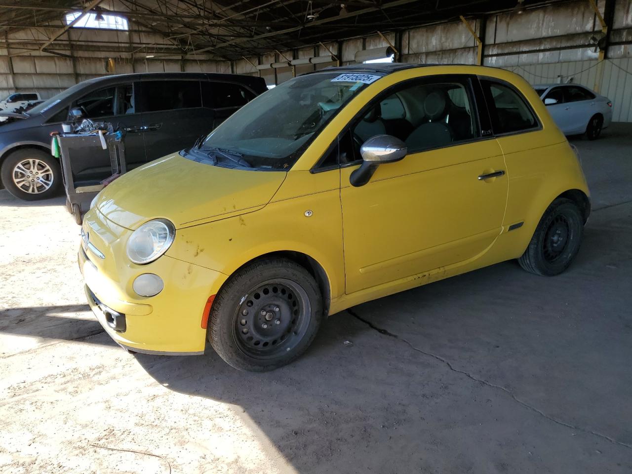 2012 FIAT 500 Gucci, VIN 3C3CFFER8CT119206 — Normal wear