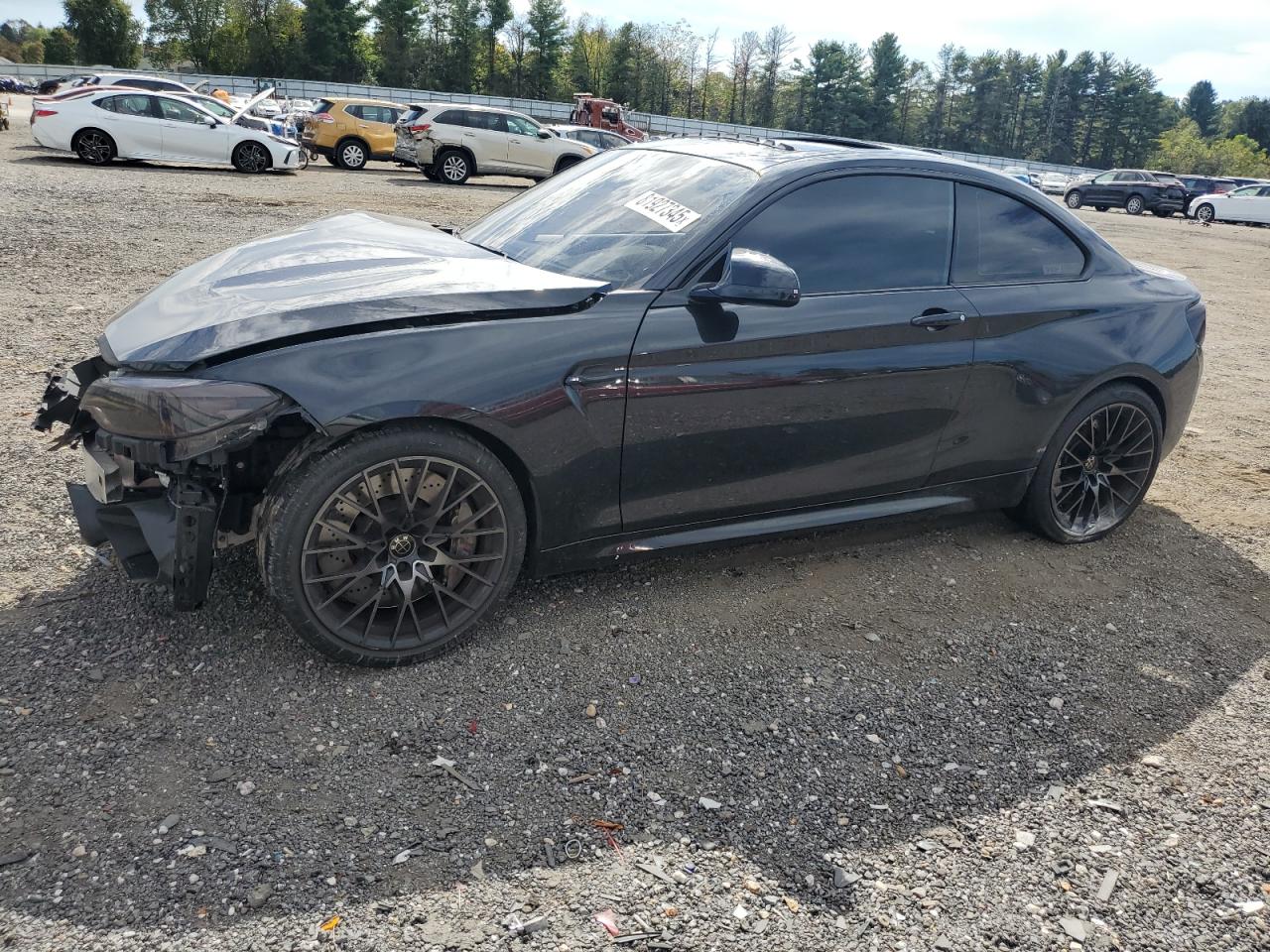 2021 BMW M2 Competition, VIN WBS2U7C0XM7H80793 — Front end