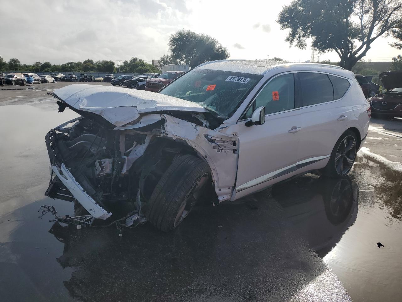 2025 Genesis GV80 Prestige, VIN KMUHCESBXSU275177 — Auction photo