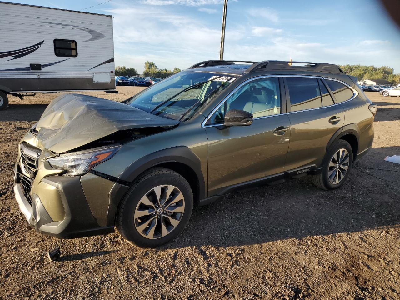 2025 Subaru Outback Limited, VIN 4S4BTANC6S3231801 — Фото с аукциона