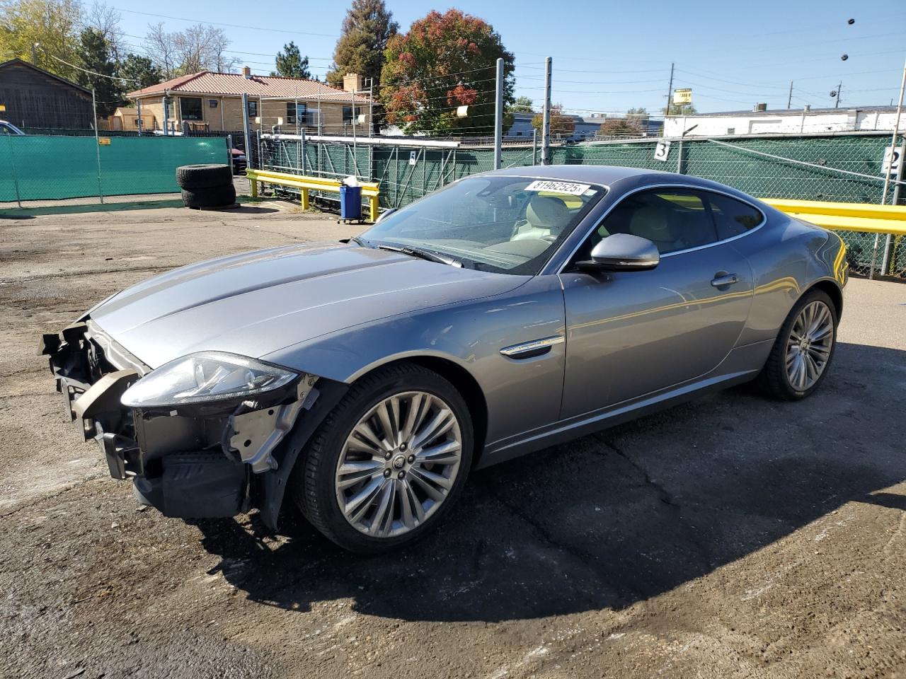 2012 Jaguar XK, VIN SAJWA4FB2CLB46253 — Front end