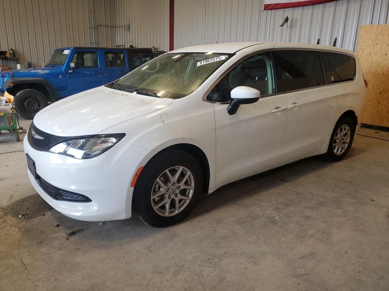 2022 Chrysler Voyager LX, VIN 2C4RC1CG0NR218918 — Partial repair