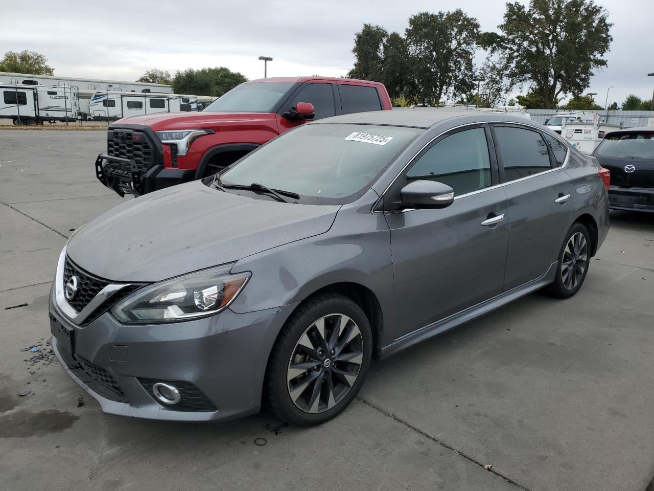 2017 Nissan Sentra S, VIN 3N1AB7AP9HY393682 — Front end