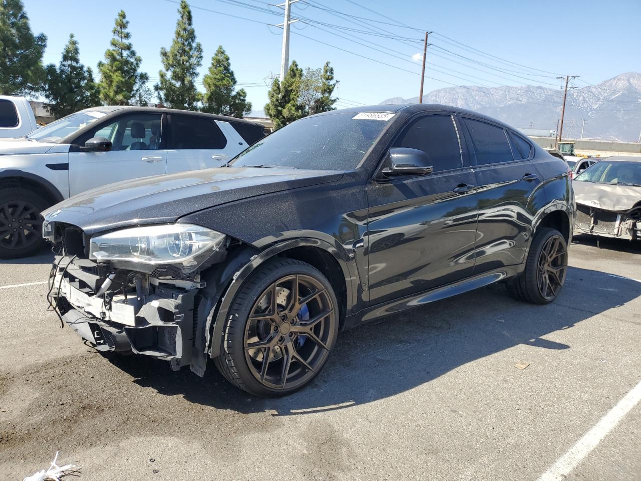 2017 BMW X6 M, VIN 5YMKW8C55H0U71786 — Front end