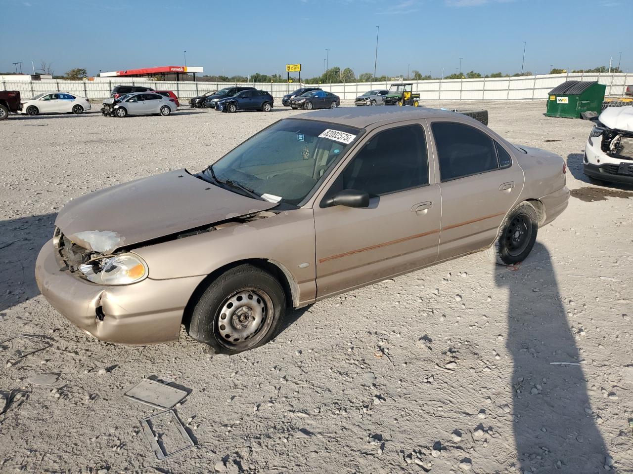 1998 Ford Contour LX, VIN 1FALP6531WK143251 — Front end