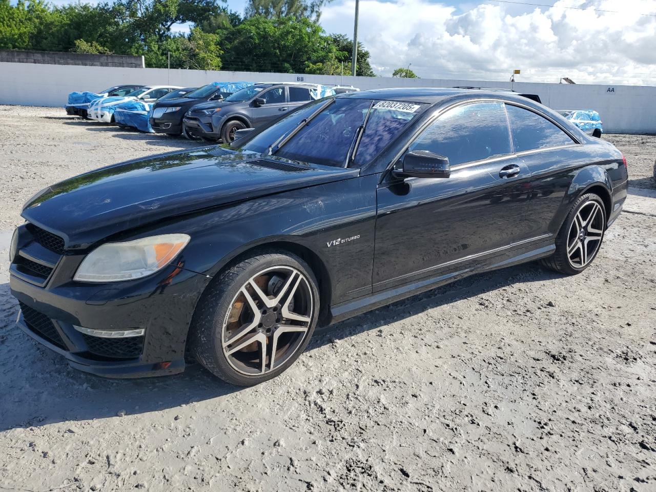 2011 Mercedes-Benz CL 65 AMG, VIN WDDEJ7KB8BA027069 — Water / flood