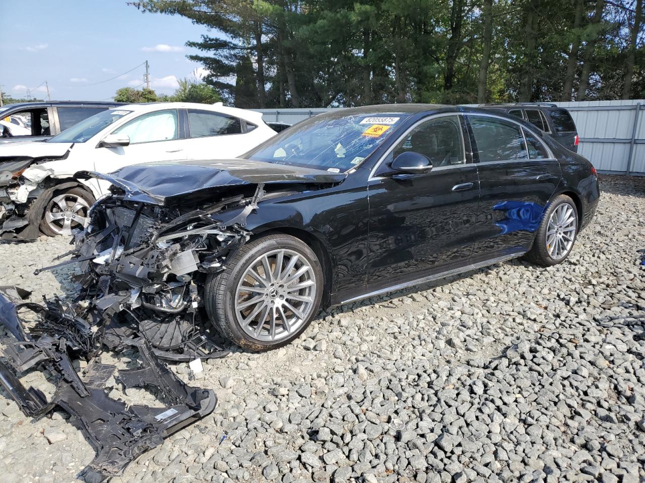 2023 Mercedes-Benz S 580, VIN W1K6G7GB7PA219702 — Front end