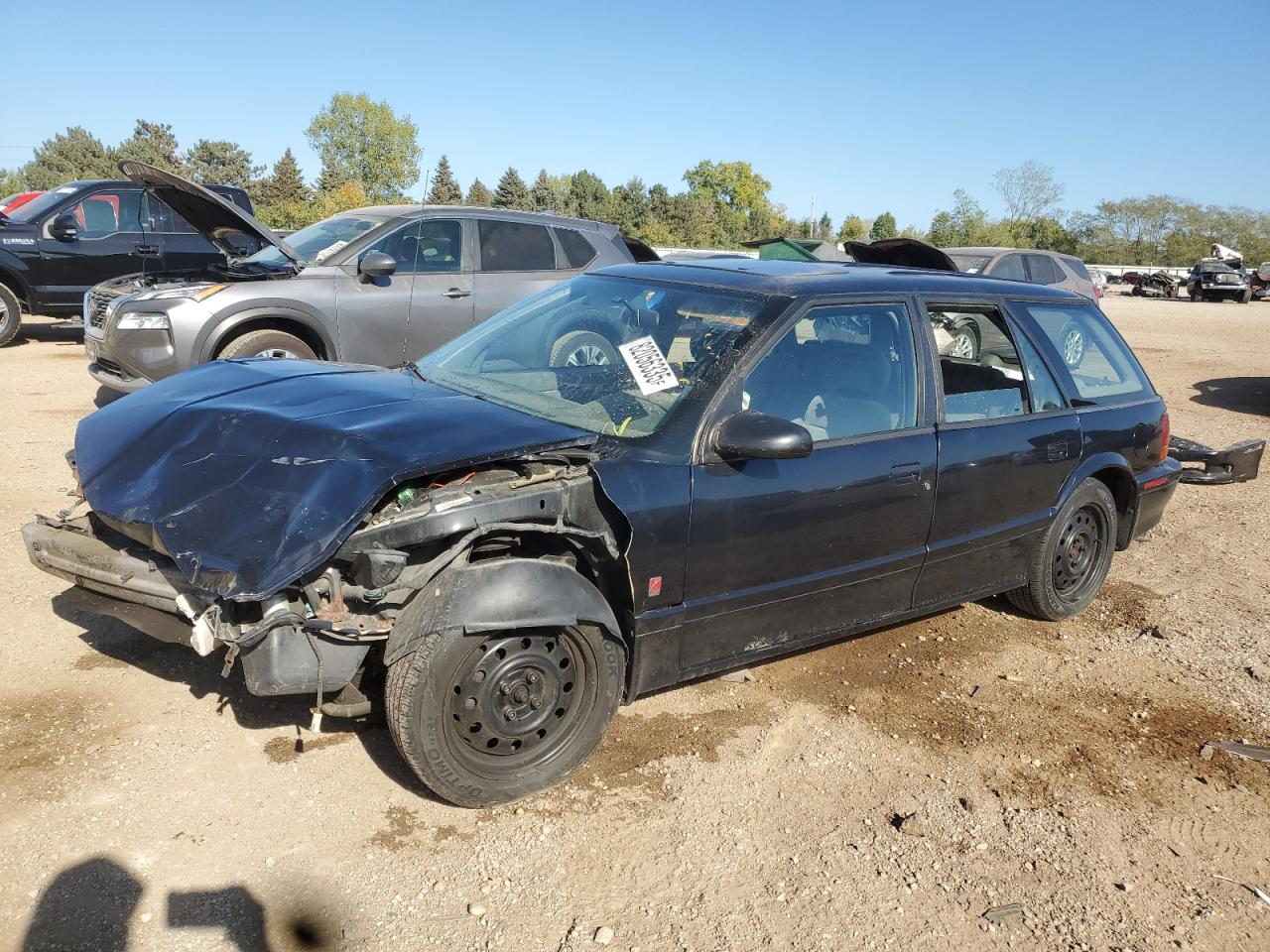 1994 Saturn SW, VIN 1G8ZK8574RZ177854 — Перед