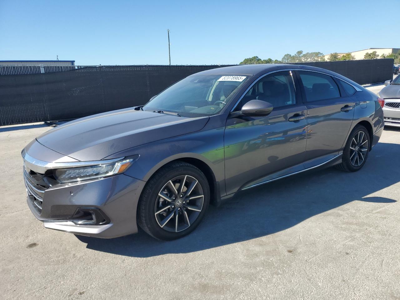 2022 Honda Accord EX-L, VIN 1HGCV1F59NA040409 — Rear end
