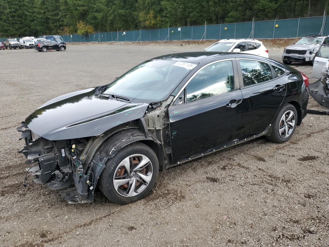2019 Honda Civic LX, VIN 19XFC2F67KE208525 — Rejected repair