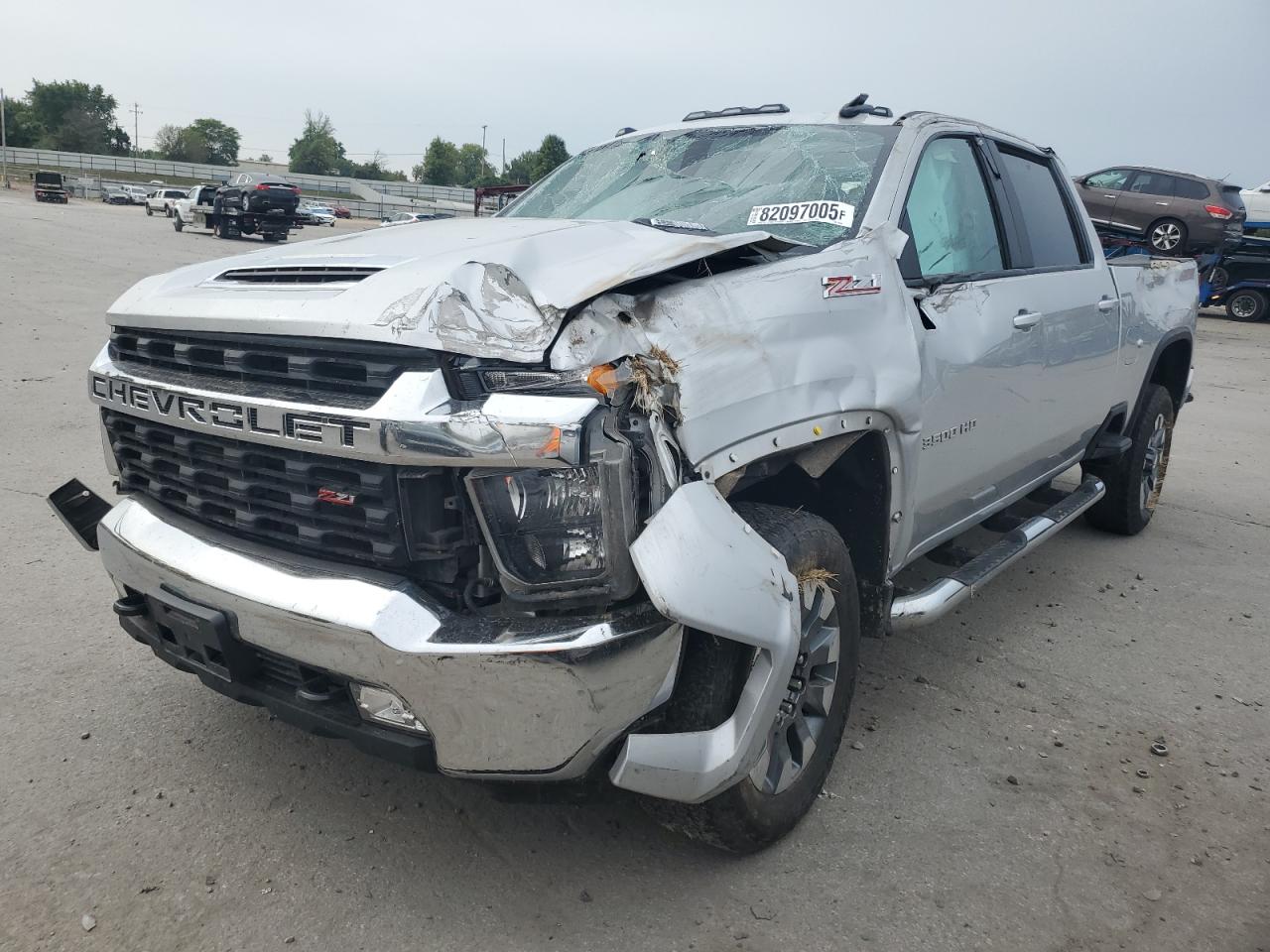 2023 Chevrolet Silverado 3500HD LT, VIN 2GC4YTEY6P1720394 — Front end