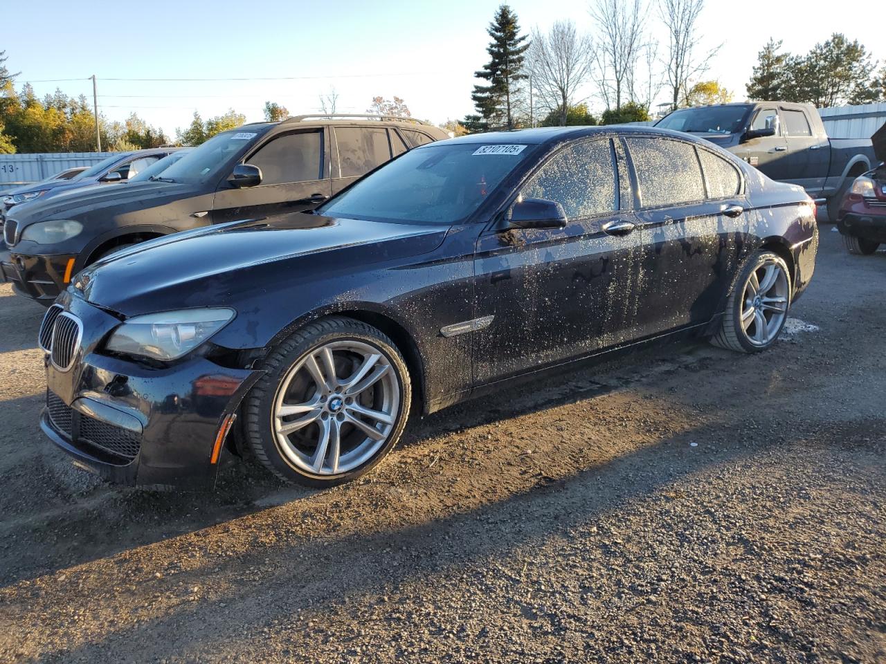 2011 BMW 7 Series 750i xDrive, VIN WBAKC6C50BC394592 — Front end