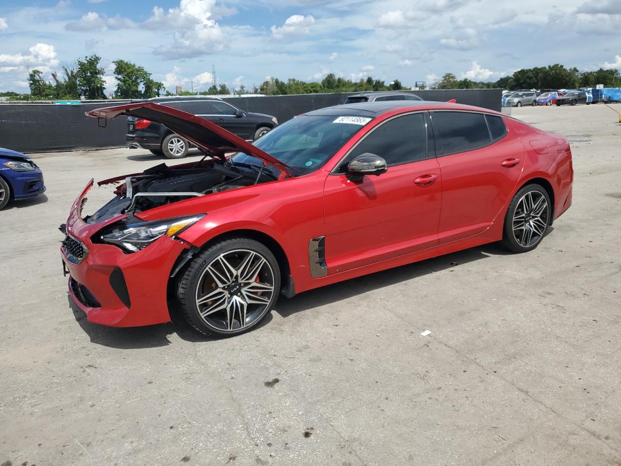 2023 Kia Stinger GT2, VIN KNAE55LCXP6130642 — Auction photo