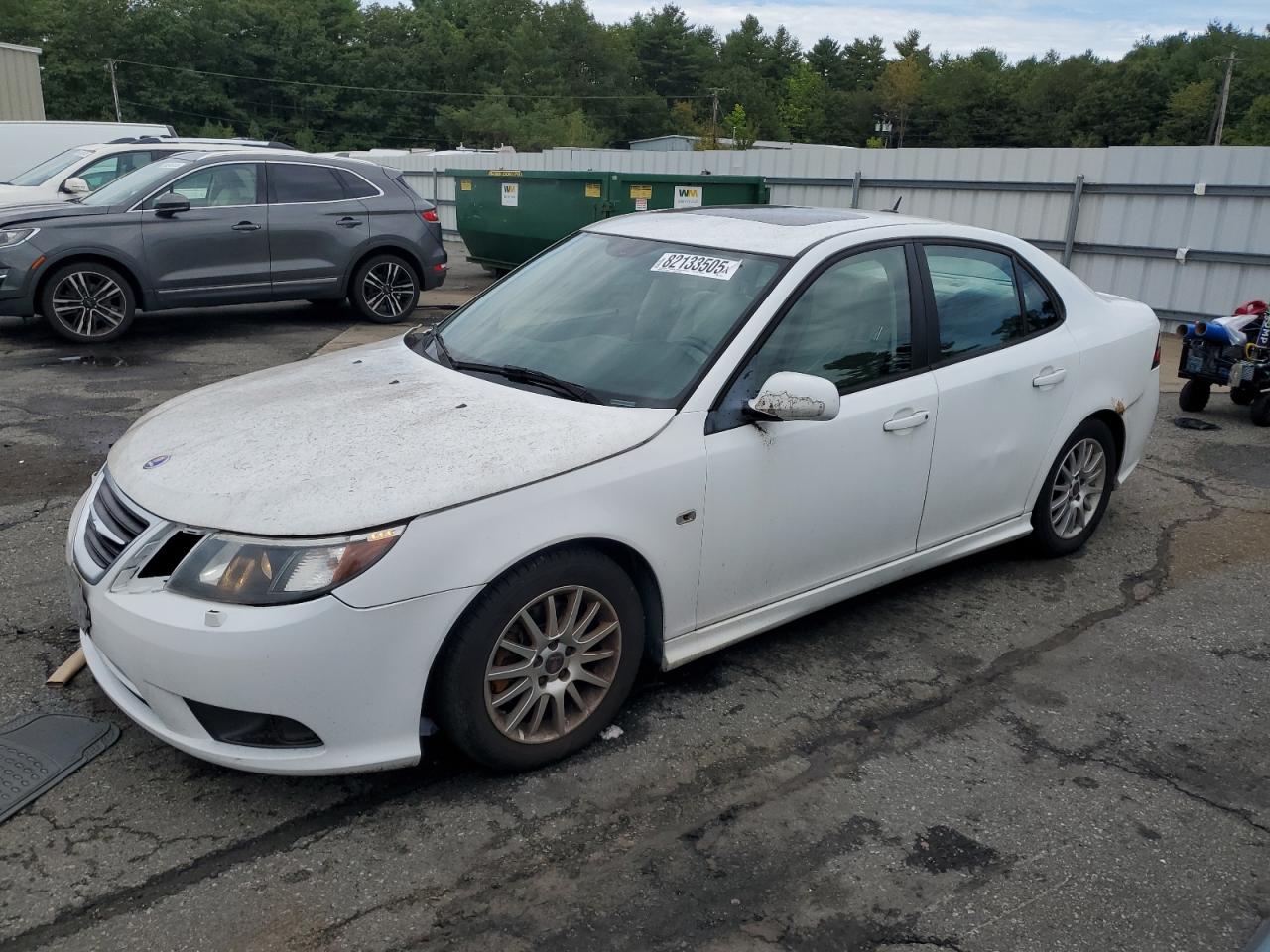 2010 Saab 9-3, VIN YS3FA4CY3A1613895 — Front end