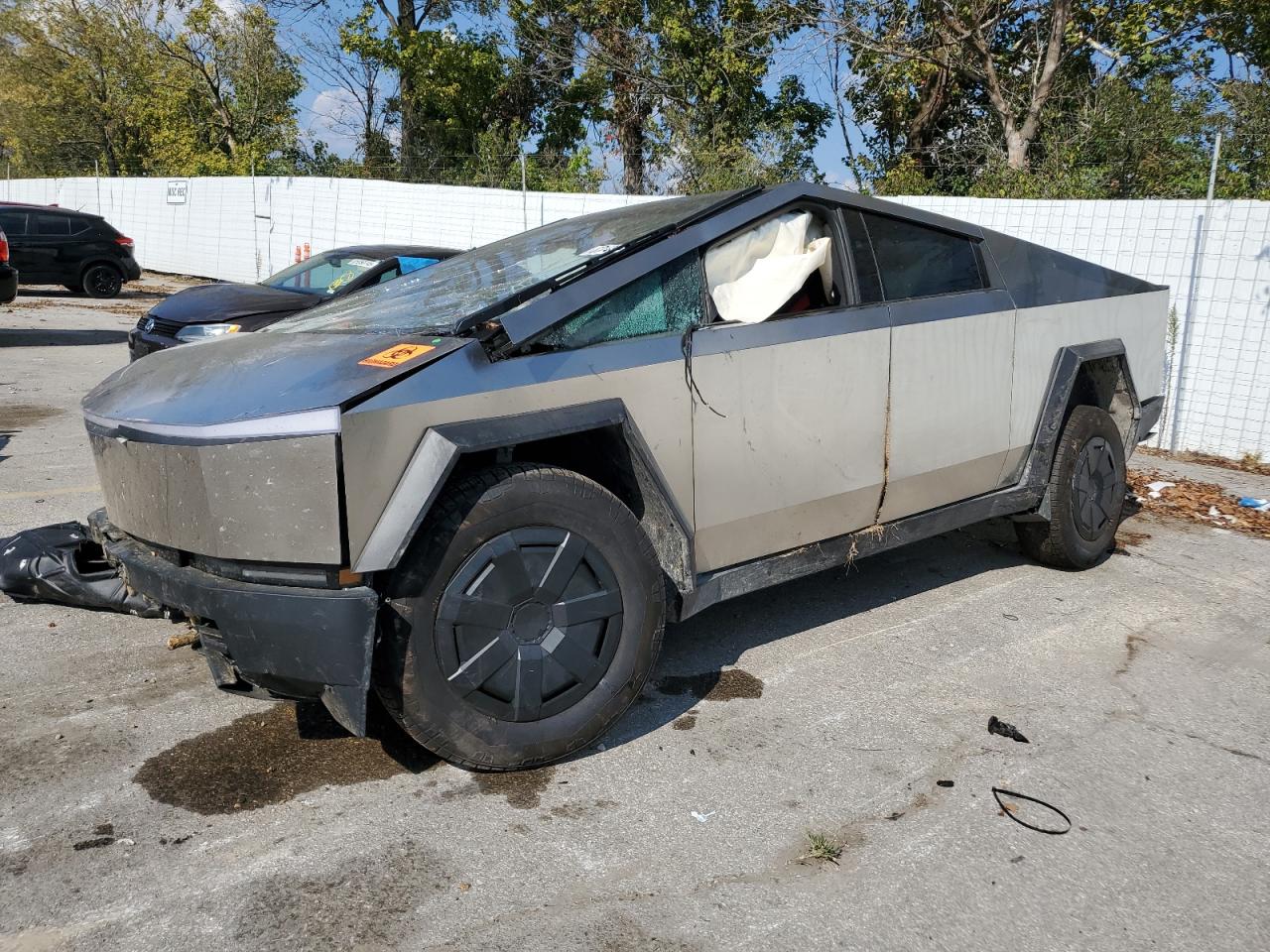 2025 Tesla Cybertruck, VIN 7G2CEHEDXSA072279 — Biohazard / chemical