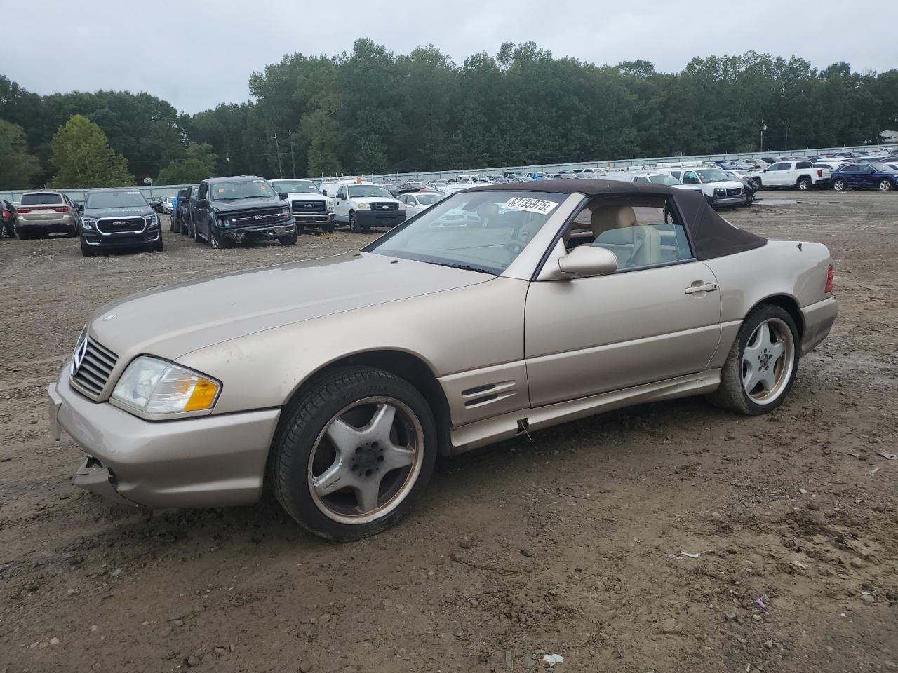 2002 Mercedes-Benz SL 500, VIN WDBFA68F42F202292 — Front end